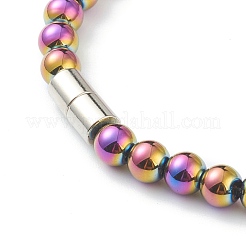 Collana in metallo non-magnetico sintetico in alluminio&nbsp;NJEW-H307-03