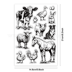 Baum des Lebens PVC-Stempel&nbsp;DIY-WH0582-0018