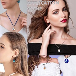 6 Stück 3 Stil 925 Sterling Silber Anhänger Ösen&nbsp;STER-SC0001-17