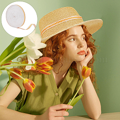 Rubans de feuilles de polyester brodés de style ethnique&nbsp;OCOR-WH0070-109A