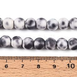Chapelets de perles rondes en turquoise synthétique&nbsp;TURQ-T004-14C