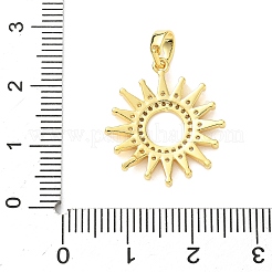 Ottone micro spianare pendenti zirconi&nbsp;X-KK-F914-02A-G