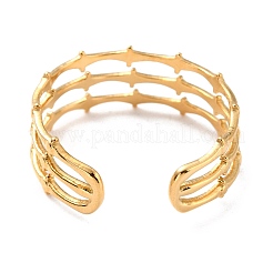 Anelli in acciaio inossidabile 304 placcati ioni (ip)&nbsp;RJEW-L102-12G