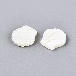 Ciondoli intagliati in conchiglia di troco naturale&nbsp;SHEL-Q028-06