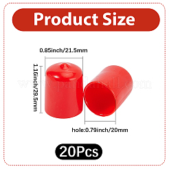 PVC-Endkappen&nbsp;FIND-WH20003-65I-02