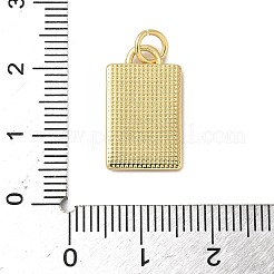 Ciondoli smaltato in ottone&nbsp;KK-C110-37G-01