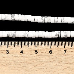 Natürliche Howlith Perlen Stränge&nbsp;X-G-Z089-A02