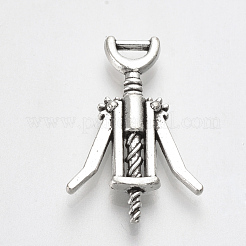 Pendentifs en alliage de style tibétain&nbsp;TIBE-T010-26AS-RS