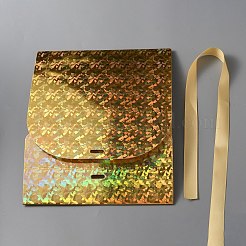 Rechteckige Geschenkboxen zur Aufbewahrung aus Papier mit Seidenband&nbsp;CON-WH0095-27D
