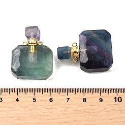 Pendentifs de bouteille de parfum de pierres précieuses&nbsp;G-L623-11G