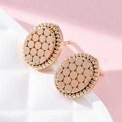 Clous d'oreilles en laiton&nbsp;EJEW-D288-06G