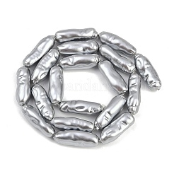 Fili di perle di vertro placcato&nbsp;GLAA-H039-03D