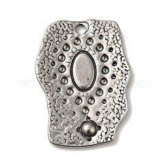 Colgante de acero inoxidable 304 de estilo tibetano con engastes de rhinestone.&nbsp;STAS-G278-26AS