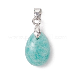 4 pz 4 stili labradorite naturale e amazzonite e quarzo rosa e ametista ciondoli a goccia&nbsp;PALLOY-JF03589