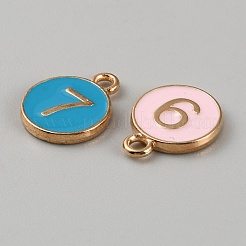 Lega di fascini dello smalto&nbsp;FIND-WH0110-869