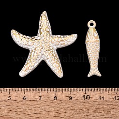 Ciondoli in plastica ABS con imitazione di perle&nbsp;PL-N007-25