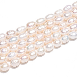 Brins de perles de culture d'eau douce naturelles&nbsp;PEAR-N012-05Y
