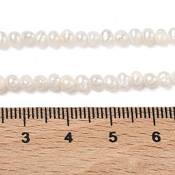 Natürliche kultivierte Süßwasserperlenperlenstränge&nbsp;PEAR-L034-01