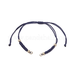 Juego de cordones de nailon trenzado de 5 color para hacer pulseras diy&nbsp;AJEW-JB01239