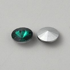 Diamant Glas Strass Cabochons&nbsp;RGLA-WH0013-10A-01
