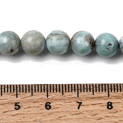 Chapelets de perles en larimar naturel&nbsp;G-B156-A01-8mm