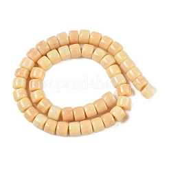 Colliers de perles de verre teintées à effet ombré&nbsp;GLAA-H037-01D