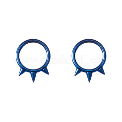 Orecchini a 3 punta in acciaio chirurgico 316l per cartilagine&nbsp;WG02E4B-06