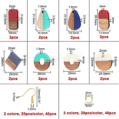 DIY baumeln Ohrring machen Kits&nbsp;DIY-OC0007-20