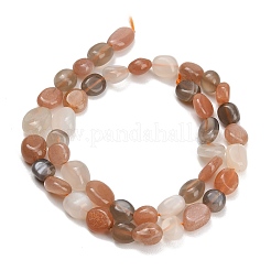 Brins de perles naturelles multi-pierre de lune&nbsp;GG-CBAC61B-B03-01