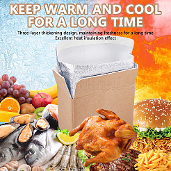 Rechteckige Thermotaschen aus PS-Kunststoff&nbsp;ABAG-WH0046-72