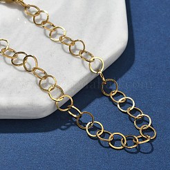 Bracelets à chaînes rolo en acier inoxydable 304 pour femmes&nbsp;BJEW-U043-02G