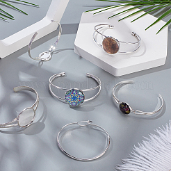 10 bracciale rigido in ottone con 4 stili&nbsp;MAK-ME0001-12