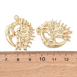 Messing Anhänger & Charms&nbsp;KK-D019-18G