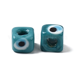 Handgemachte bösen Auge Bunte Malerei europäischen Perlen&nbsp;LAMP-G143-06J
