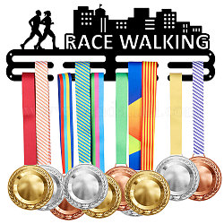 Superdant Race Walking вешалка для медалей витрина для мужчин и женщин ходьба спортивная витрина для медалей для 40+ медалей держатель трофеев награды держатель ленты витрина настенный подарок спортсмену