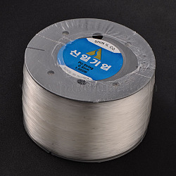Korean Elastic Crystal Thread, Clear, 0.6mm, about 1093.61 yards(1000m)/roll