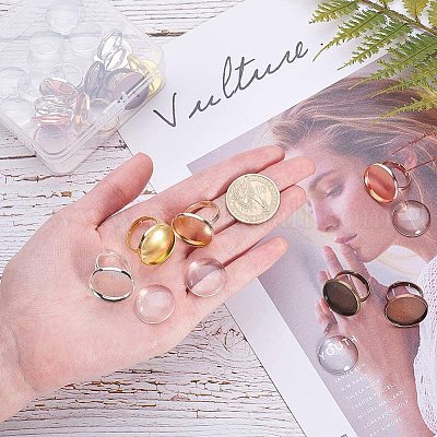 Diy Ring machen&nbsp;KK-PH0035-53-1