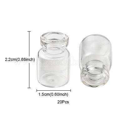 small cute glass jar and bottles