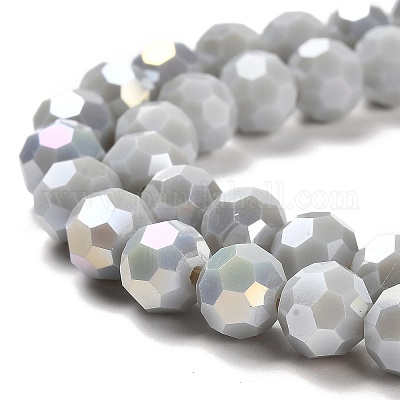 Supports de perles de verre opaques&nbsp;EGLA-A035-P8mm-B22-1