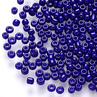 6/0 Backfarbe Glas runde Saatperlen&nbsp;SEED-S036-01C-07-1