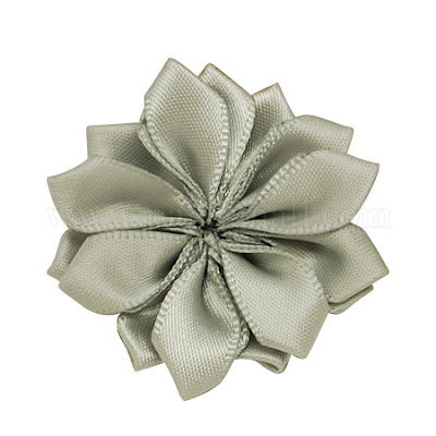 Accesorios de disfraces de flores tejidas a mano de color gris claro al por  mayor para bisuterías 