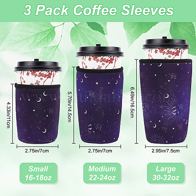 Best Deal for 16-18oz Iced Coffee Cup Sleeve for Large Sized Cups