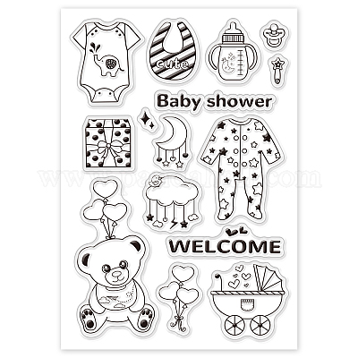 Wholesale PVC Plastic Stamps 