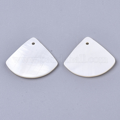 Naturali di acqua dolce pendenti shell&nbsp;X-SHEL-R047-19-1