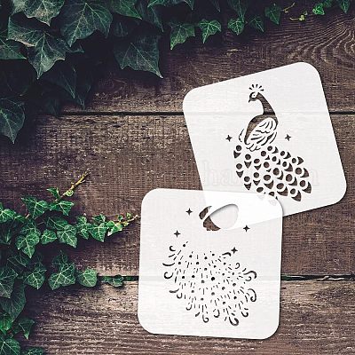 1pc Mouse Stencil 29.7x21cm Mice Drawing Stencils Small Mouse Painting Stencil Reusable Mouse Hole Painting Template DIY Craft Stencils For Painting On Wood Paper Wall And Tile - Walmart Supplies