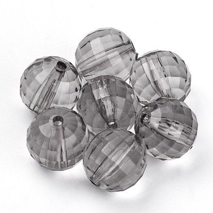 Perles en acrylique transparente TACR-Q254-16mm-V70-1