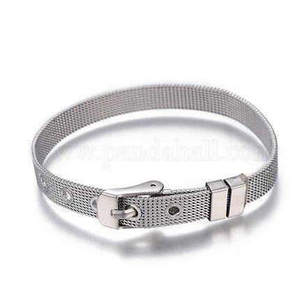 Bracelets de montres en 304 acier inoxydable WACH-E025-01P-1