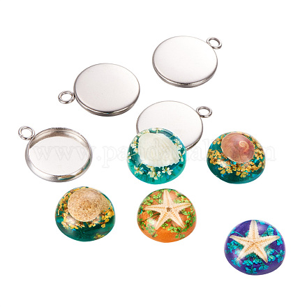 Kits de fabrication de pendentif de bijoux DIY-JP0001-D04-1