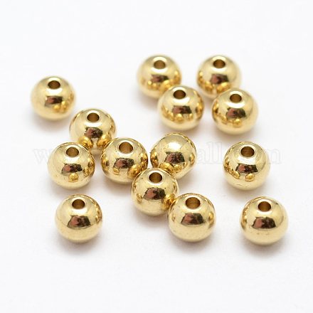 Brass Beads KK-J270-43C-6mm-1