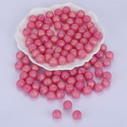 Perles focales rondes en silicone SI-JX0046A-65-1